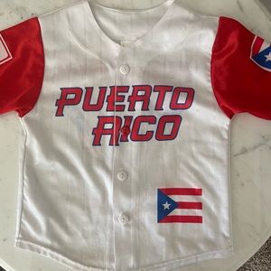 Toddler boy Puerto Rico jersey